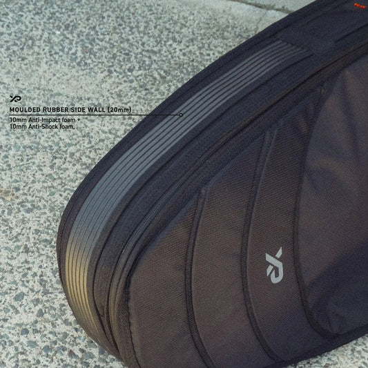 Ocean & Earth Hypa Double 2 Shortboard Surfboard Travel Coffin Cover - Bob Gnarly Surf