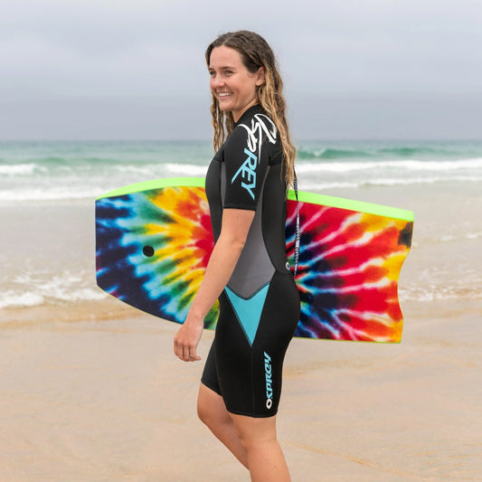Osprey 42" Tie Dye Bodyboard Green - Bob Gnarly Surf