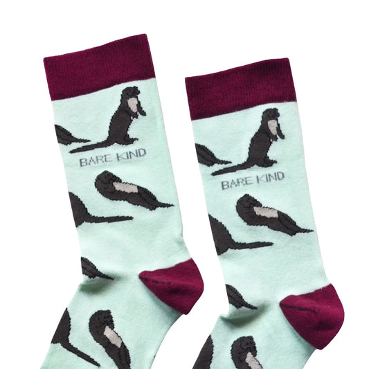 Save the Otters Bamboo Socks Socks Bare Kind