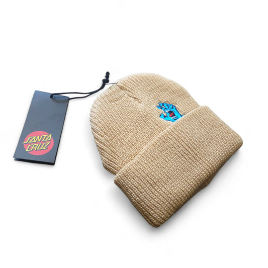 Santa Cruz Beanie Hat Screaming Mini Hand Beanie Beanie Hat Santa Cruz