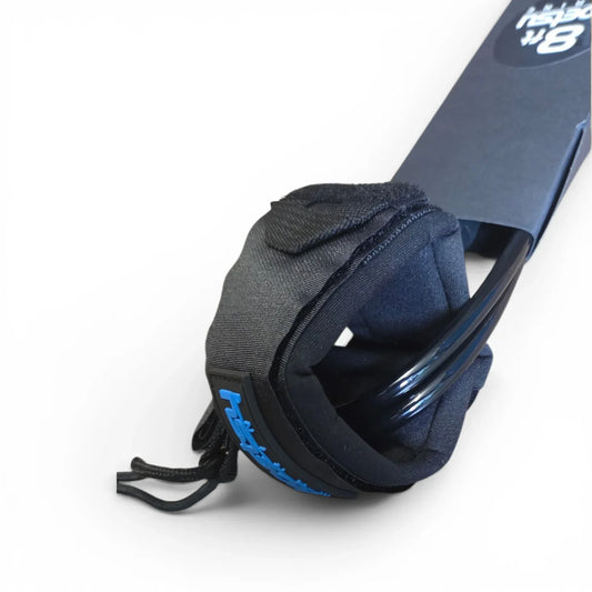 7' Surf Leash | Durable Surfboard Leg Rope with Rail Saver Bob Gnarly Surf