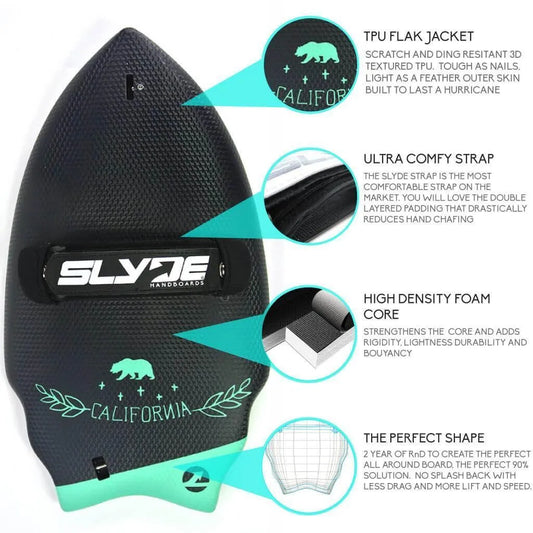 Slyde Handboards The Wedge - ASU - Bob Gnarly Surf