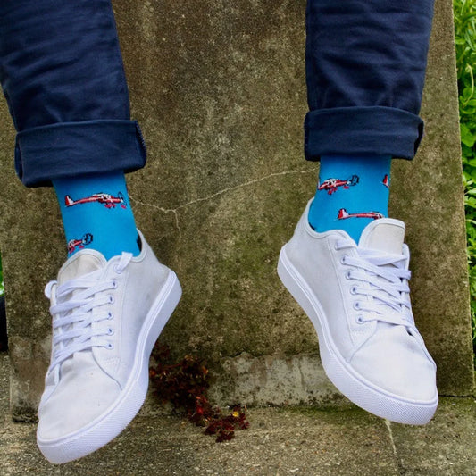 Aeroplane Bamboo Socks Socks Swole Panda