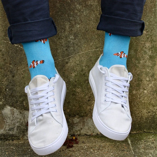 Clown Fish Bamboo Socks Socks Swole Panda