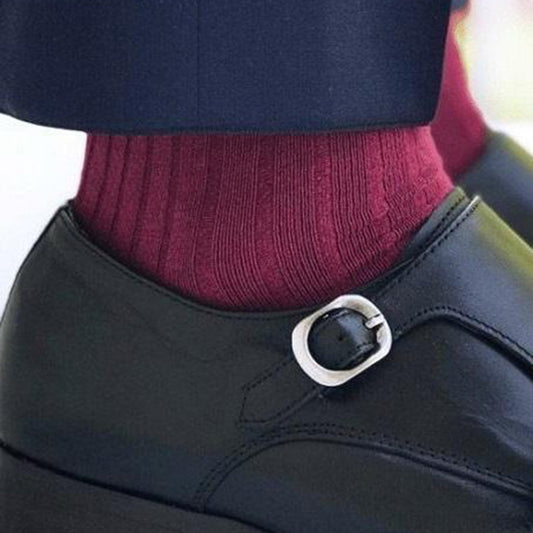 Deep Burgundy Bamboo Socks Socks Swole Panda