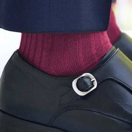 Deep Burgundy Bamboo Socks Socks Swole Panda