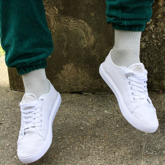 Light Grey Athletic Bamboo Socks Socks Swole Panda