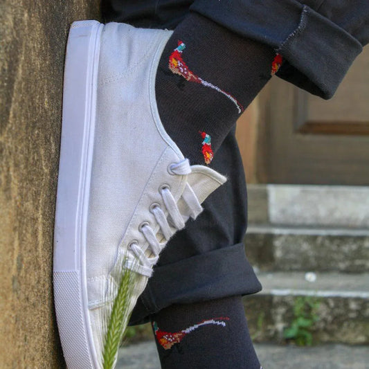 Pheasant Bamboo Socks Socks Swole Panda
