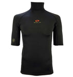 Sola Adult Unisex Super Stretch UV Rash Vest Black - Bob Gnarly Surf