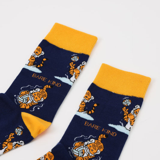 Save the Sport Tiger Bamboo Socks Socks Bare Kind