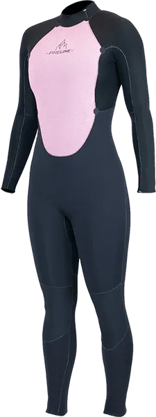 Alder Stealth Women's 5/4/3mm Back Zip Slate Wetsuit