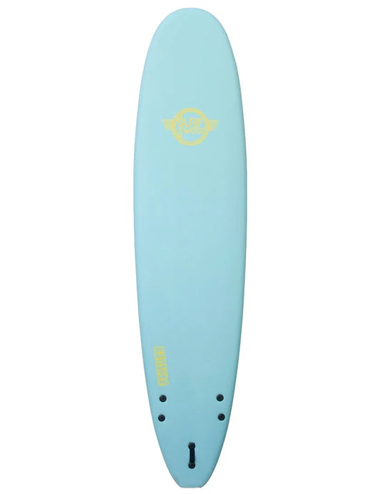 Surfworx Banshee Ice Mint Mini Mal Soft Surfboard 8ft 0 Starter Package Foamie Surfboard Surfworx