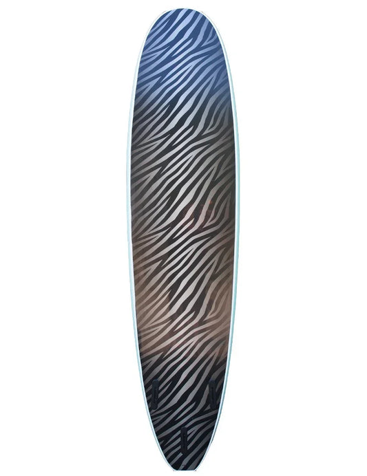 Surfworx Banshee Ice Mint Mini Mal Soft Surfboard 8ft 0 Starter Package Foamie Surfboard Surfworx