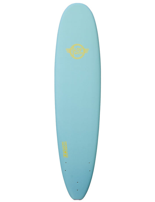 Surfworx Hellcat Mini Mal Foam surfboard 8ft 0 Ice Mint Package 8'0