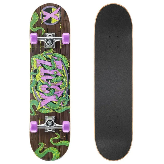 Xootz Doublekick Street Skateboard - Tentacle 31" Skateboards Xootz