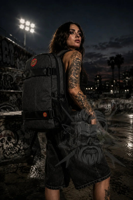 Santa Cruz Skatepack Classic Dot Emb Backpacks Santa Cruz