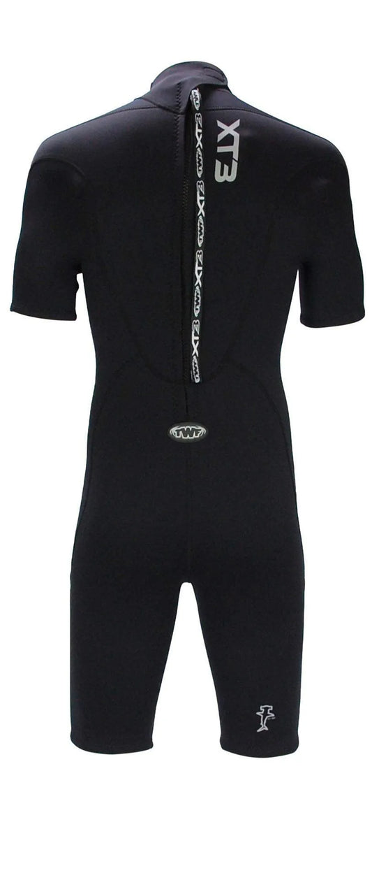 TWF XT3 Mens 3/2mm Shorty Wetsuit - Bob Gnarly Surf