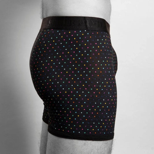 Bamboo Boxers - Multi-Coloured Dots Underwear Swole Panda