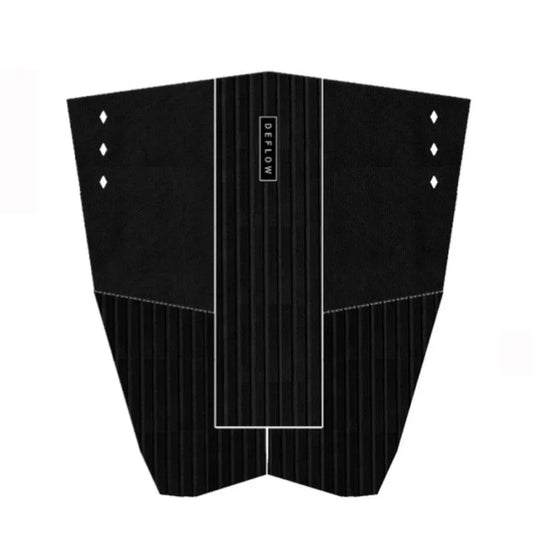 Deflow V-Pad 5 piece Tail Pad deck grip Deflow Surf Black 5-piece