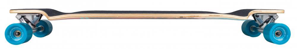 D Street Drop Down Hawaiian 39.5" Longboard Skateboard Drop Down D Street