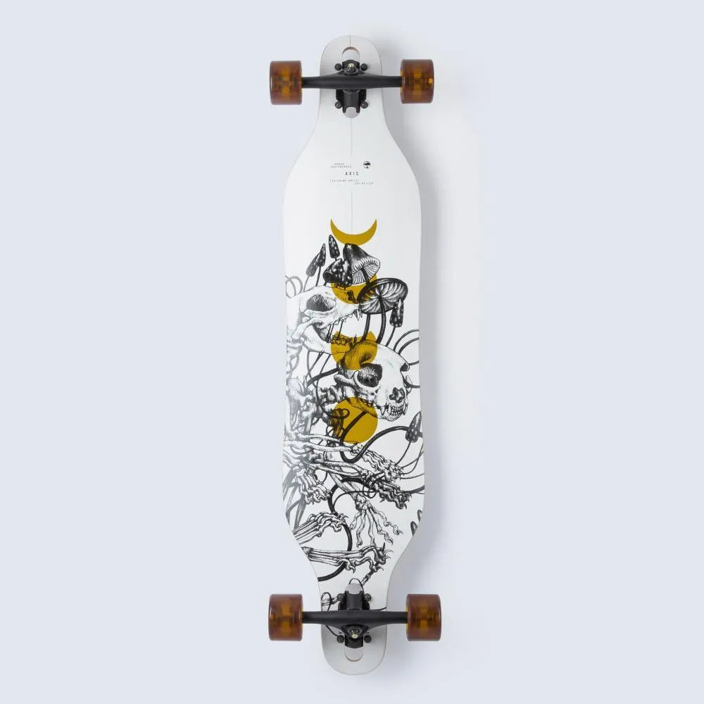 Arbor Performance Complete Bamboo Axis 40 Drop Thru Longboard Skateboard Drop Through Arbor