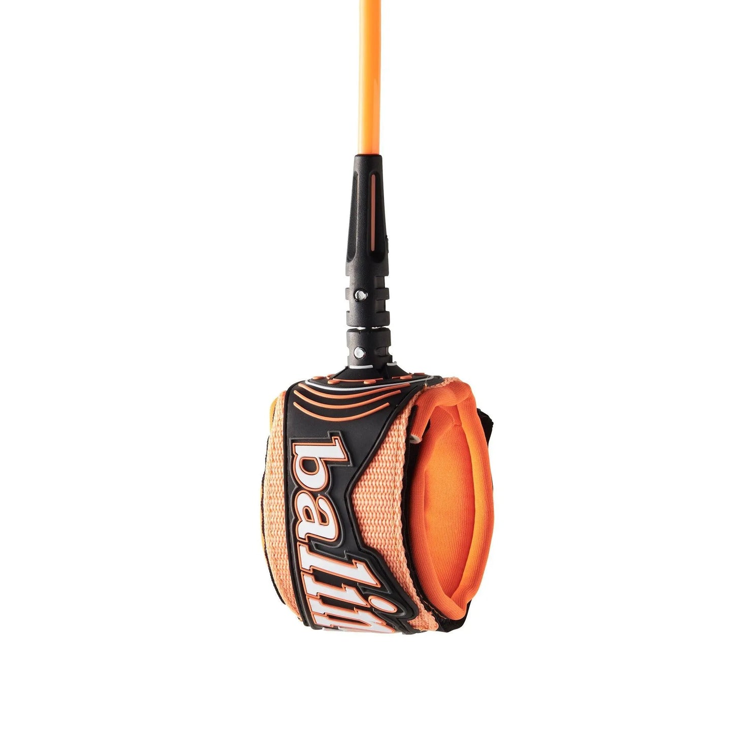 Bull Series 7' Black/Orange Surf Leash Balin