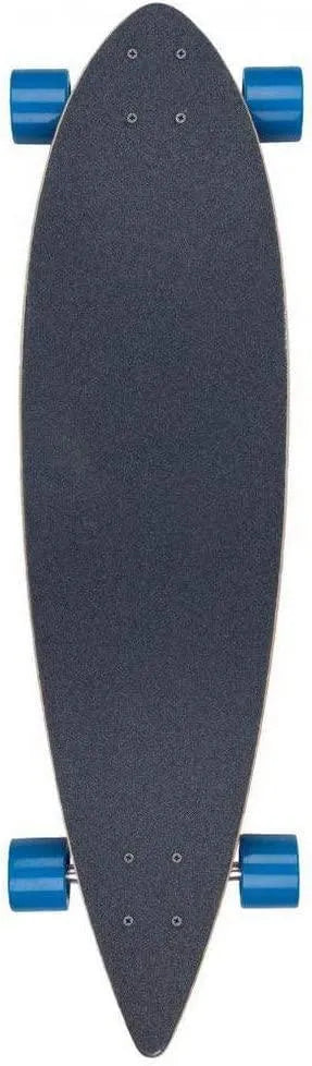 D-Street Pintail Ocean 35" Longboard Skateboard Red - Bob Gnarly Surf