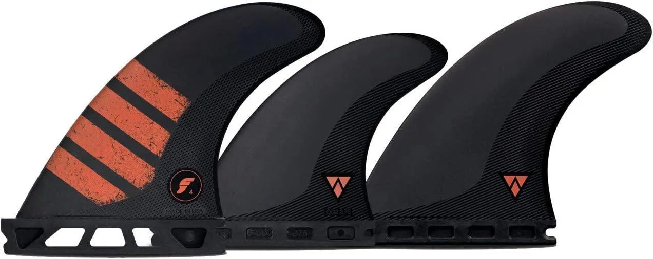 Futures F4 5-Fin Alpha Surfboard Surfboard Fins Set Small Red