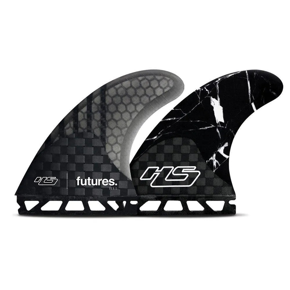 Futures HS1 Generation Hayden Shapes Size Large Black Thruster Set Hayden Shapes