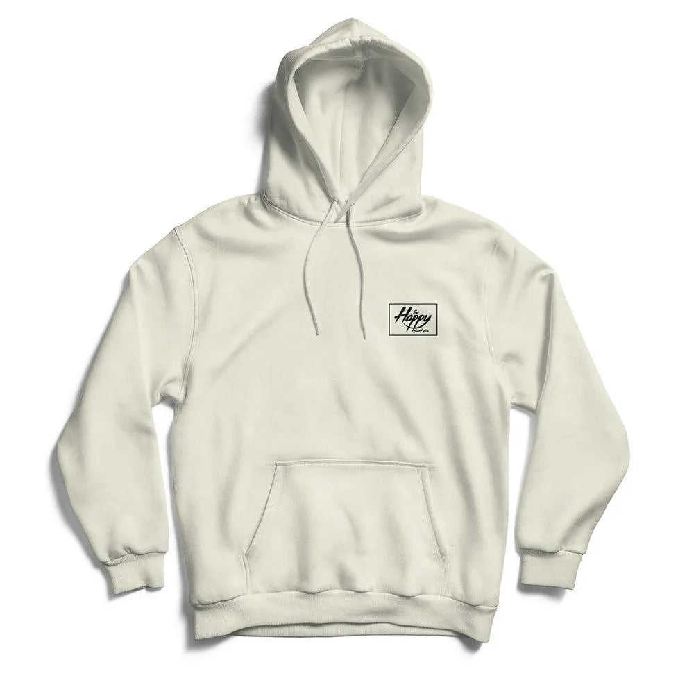 Happy Surf Co Shaka EMB Hoodie Cream Hoodie Happy Surf Co