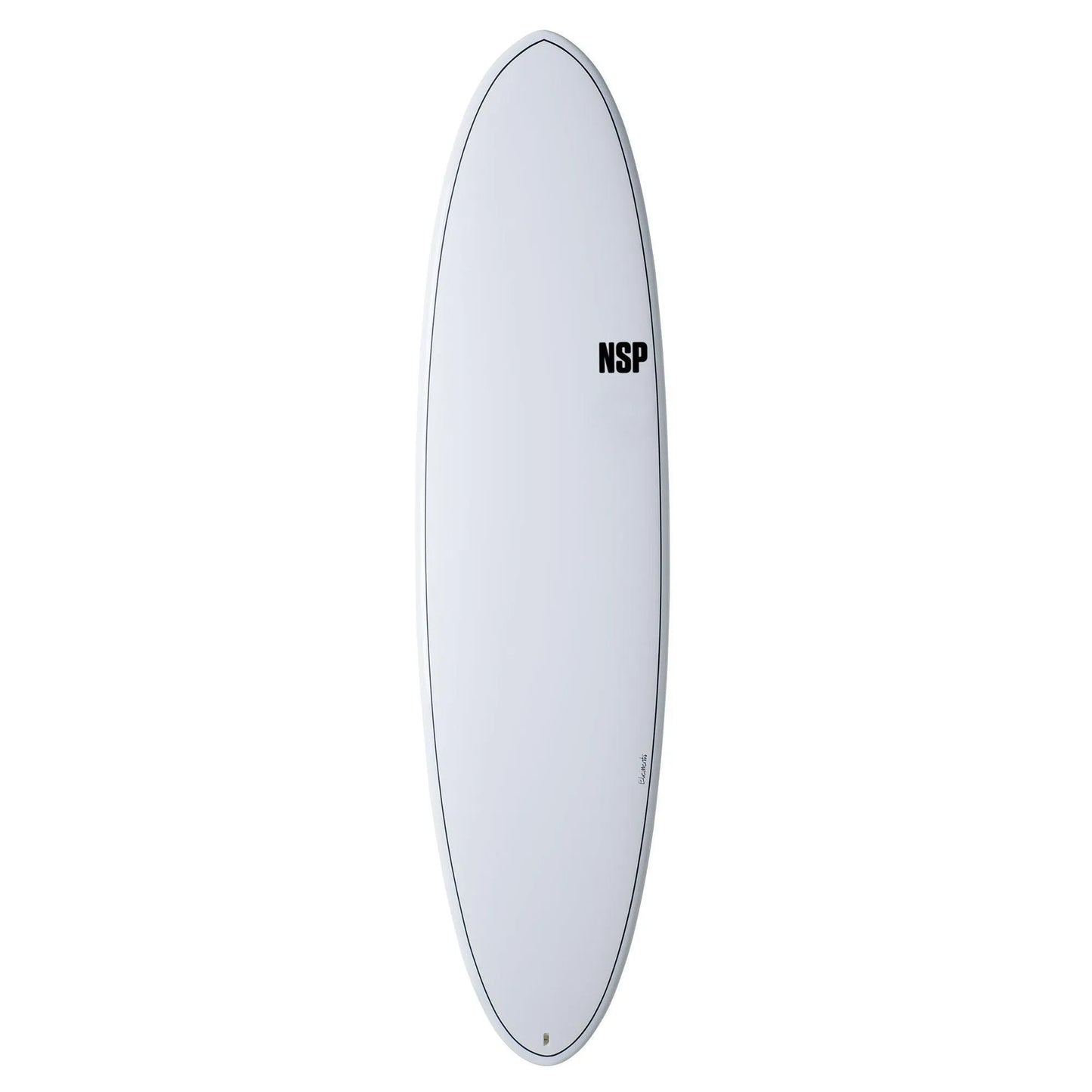 NSP 6'8 Elements Funboard White Funboard NSP