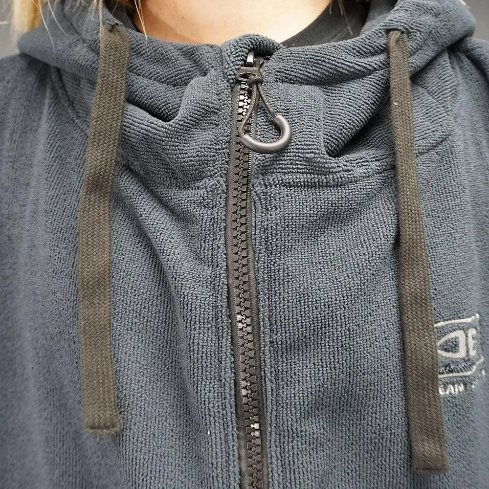 Ocean & Earth Dawnbreaker Front Zip Hooded Poncho Robes Ocean & Earth