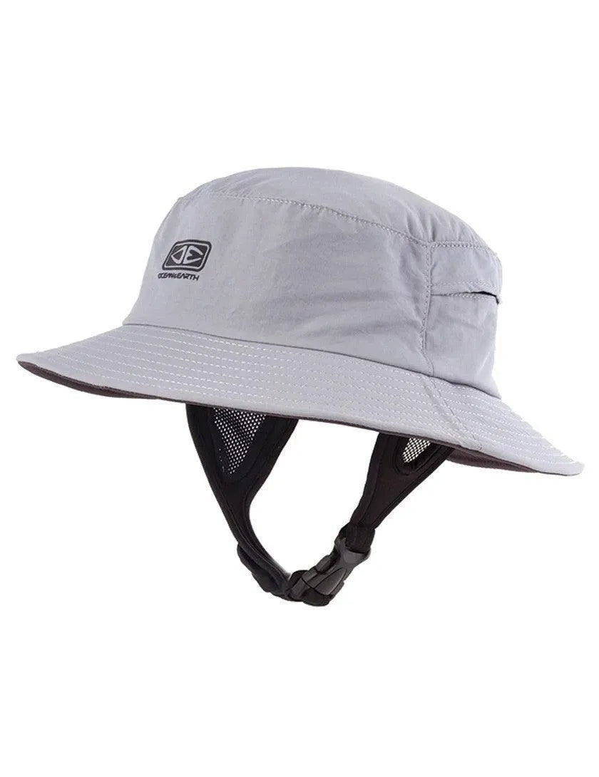 Ocean Earth Mens Bingin Soft Peak Surf Hat Grey Free UK Shipping Surfboards excluded Bob Gnarly Surf