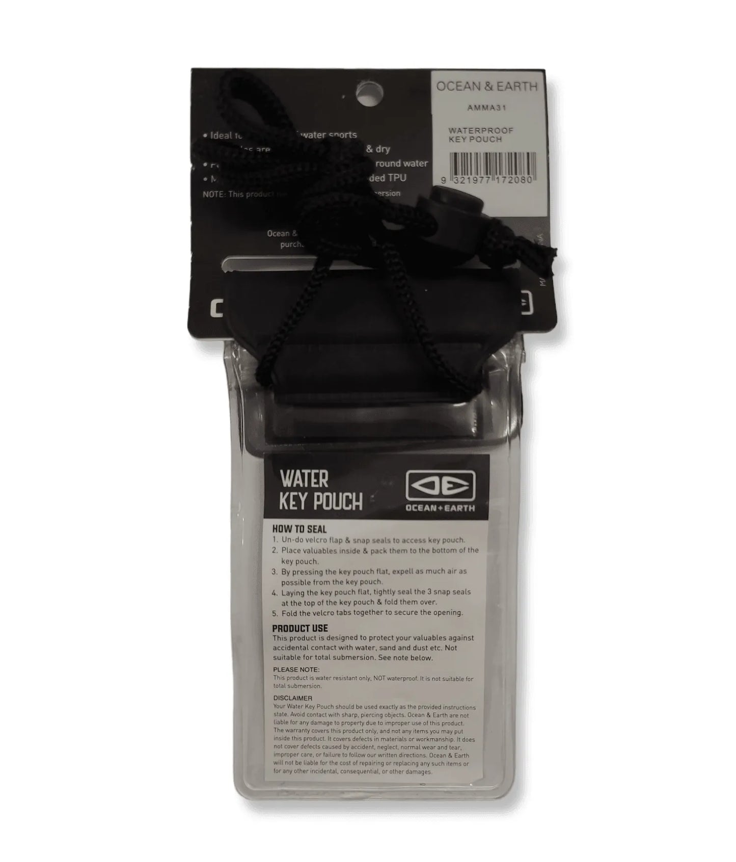 Ocean & Earth Waterproof Key Pouch - Bob Gnarly Surf