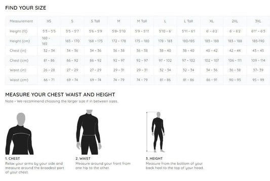 Osprey Origin Mens 3/2 Full Length Wetsuit - Bob Gnarly Surf