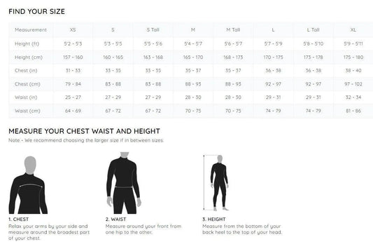 Osprey Origin Womens 5/4 Wetsuit Black - Bob Gnarly Surf