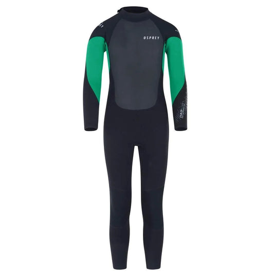 Osprey Zero 3mm Boys Wetsuit Green - Bob Gnarly Surf
