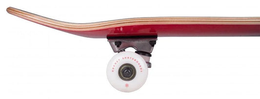 Rocket Skateboards 31" Complete Skateboard Double Dip Red 7.5" Double Kick Rocket
