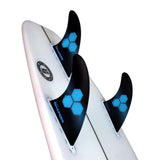Shapers Fins Al Merrick Thruster Set Large Futures Compatible - Bob Gnarly Surf