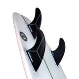 Shapers Fins CAD Airlite Extra Large Thruster Set FCS Compatible - Bob Gnarly Surf