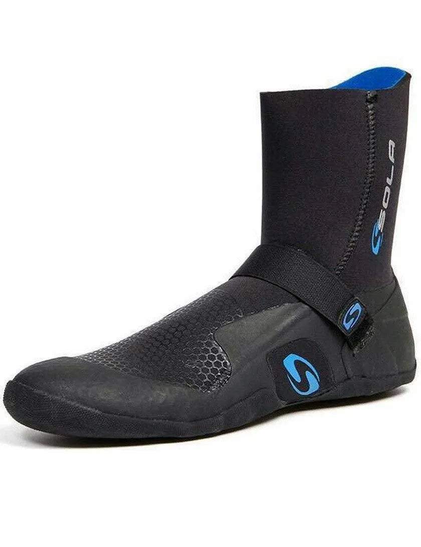 Sola Power 5mm Round Toe Titanium Wetsuit Boots wetsuit boots Sola