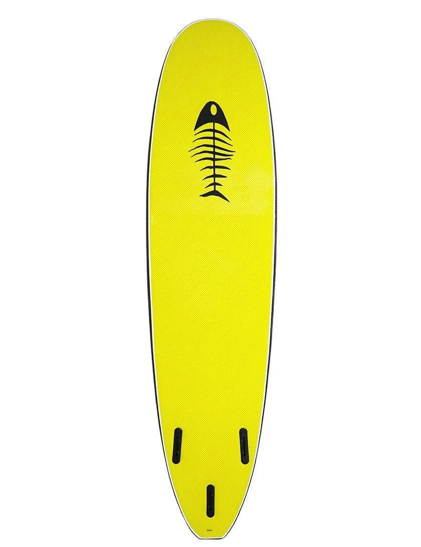 Surfworx Banshee Mini Mal Soft Surfboard Limited Edition 7ft 6 - Black - Bob Gnarly Surf