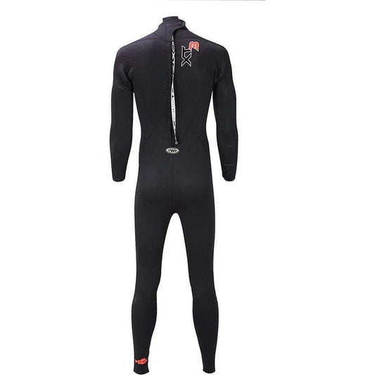 TWF XT3 Men's 3/2mm Full Length Wetsuit Black - Bob Gnarly Surf