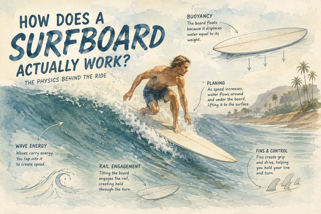 How Does A Surfboard Work? Understanding The Physics Behind It All