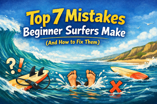 Top 7 Mistakes Beginner Surfers Make (And How to Fix Them)