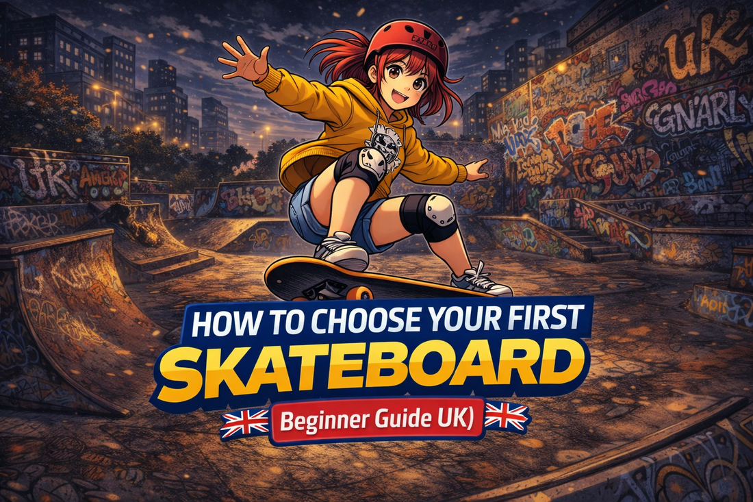 How to choose your first skateboard UK