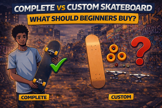 Complete vs Custom Skateboard: What Should Beginners Buy?