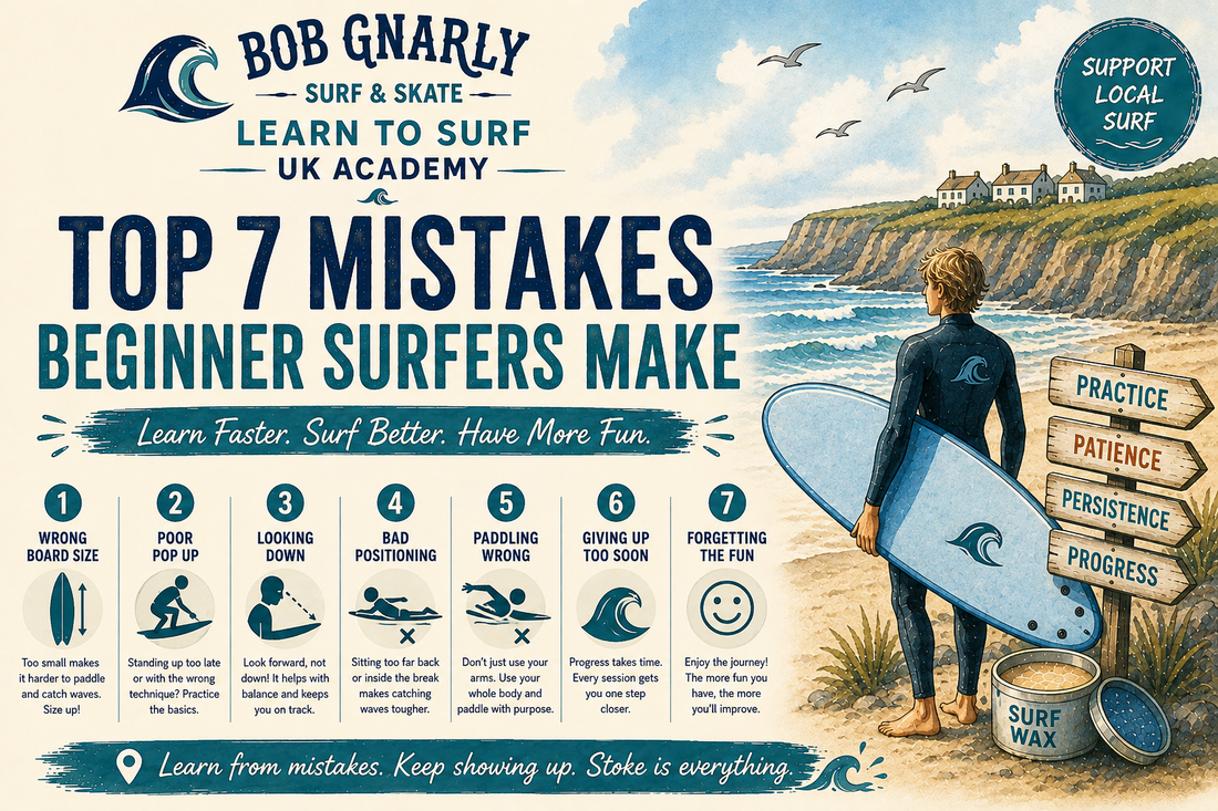 Top 7 Mistakes Beginner Surfers Make (And How to Fix Them)