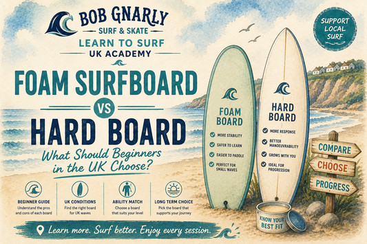 Foam Surfboard vs Hard Surfboard: Which Is Best for Beginners?