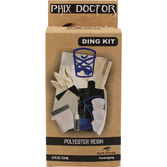 Ding All Kit de réparation époxy pour planche de surf - Transparent Ding All Kit de réparation époxy pour planche de surf - Transparent